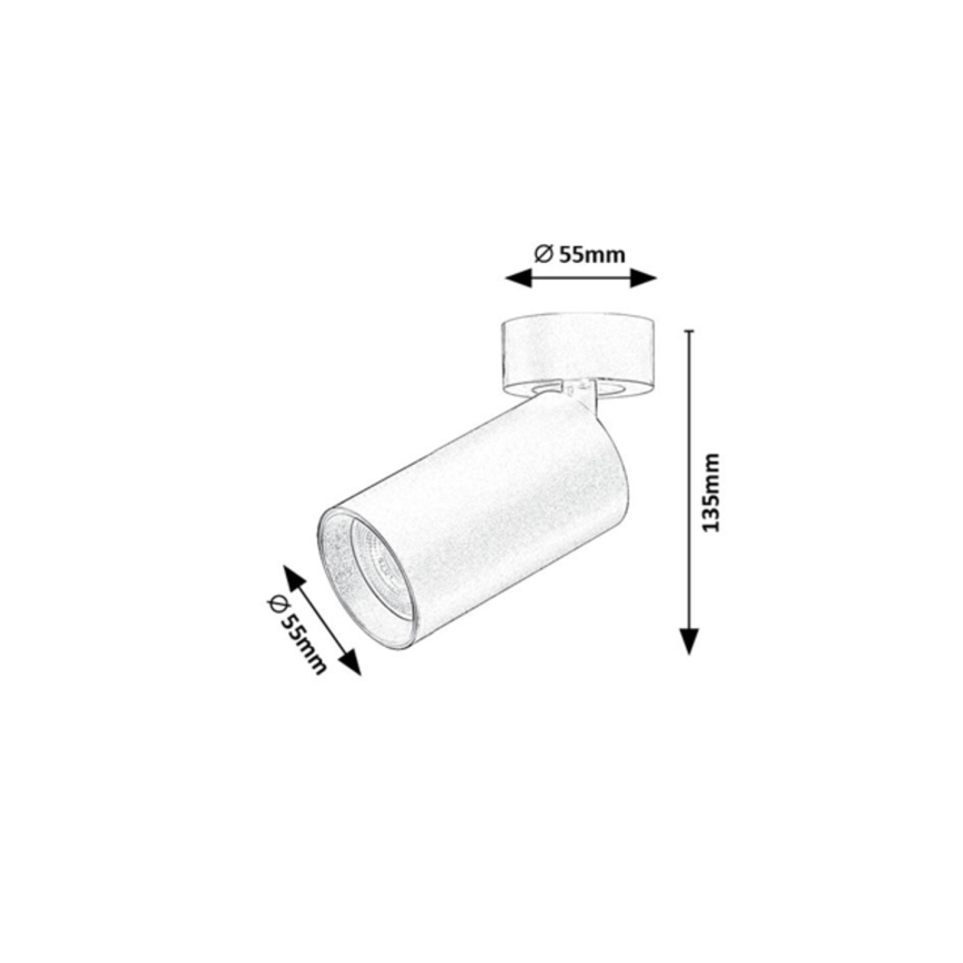 Rabalux - Faretto 1xGU10/7W/230V bianco