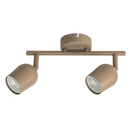 Rabalux - Faretto 2xGU10/15W/230V beige