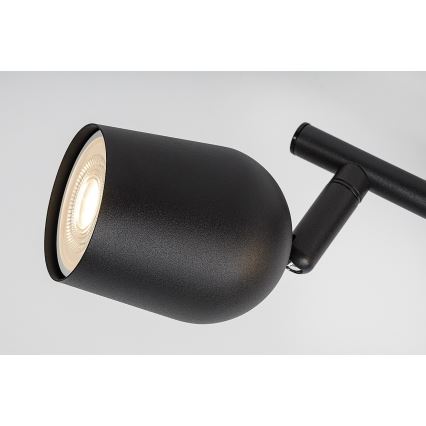 Rabalux - Faretto orientabile 2xGU10/15W/230V nero