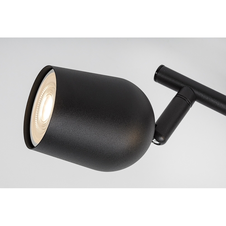 Rabalux - Faretto orientabile 2xGU10/15W/230V nero