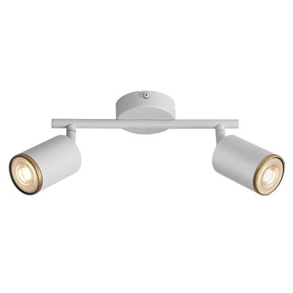 Rabalux - Faretto 2xGU10/15W/230V bianco
