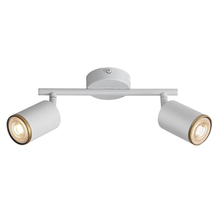 Rabalux - Faretto 2xGU10/15W/230V bianco