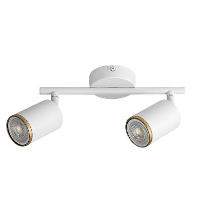 Rabalux - Faretto 2xGU10/15W/230V bianco