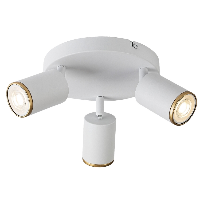 Rabalux - Faretto 3xGU10/15W/230V bianco