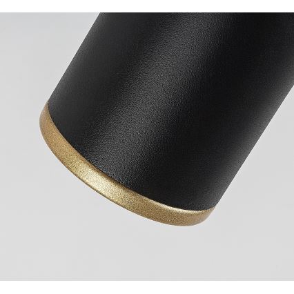 Rabalux - Faretto da parete 1xGU10/15W/230V nero