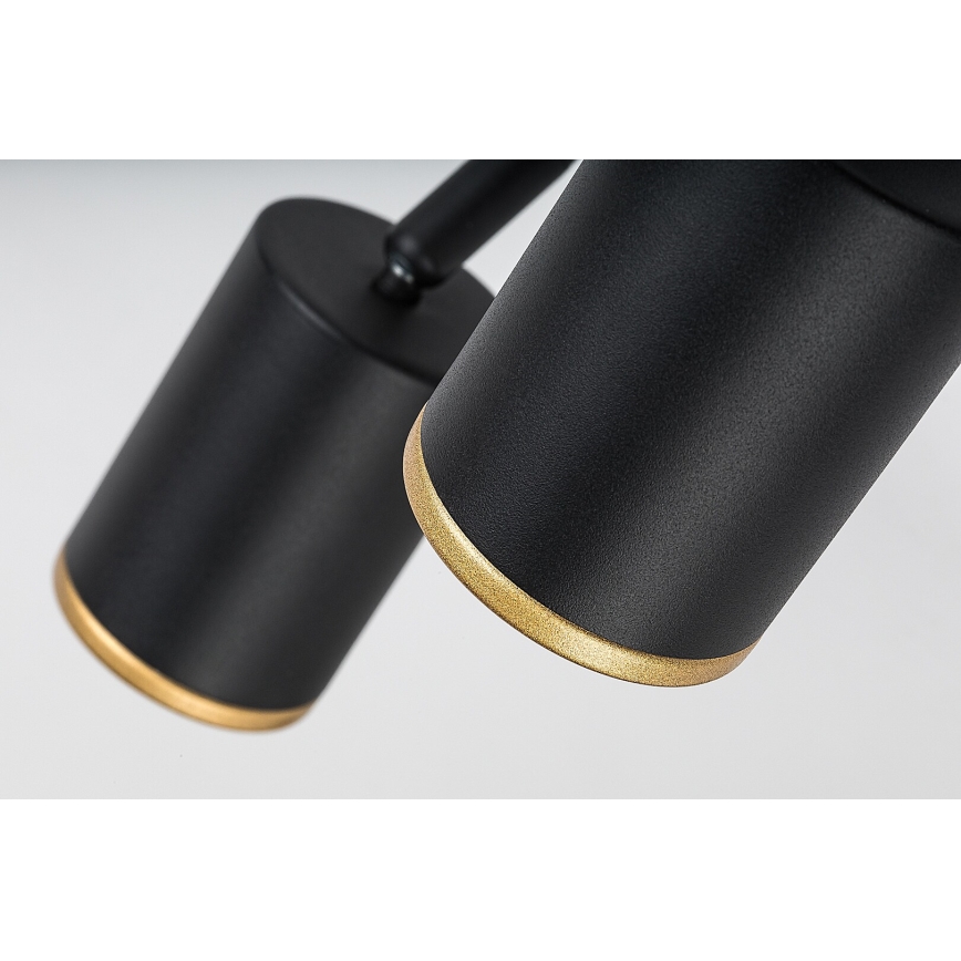 Rabalux - Faretto 2xGU10/15W/230V nero
