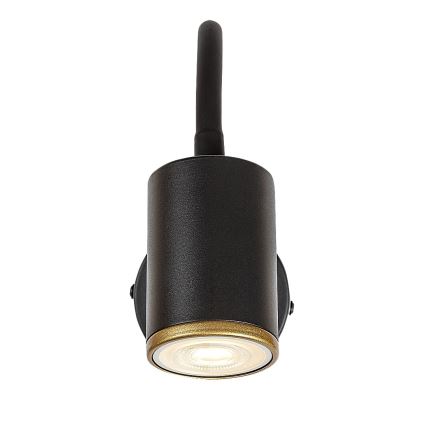 Rabalux - Faretto da parete 1xGU10/15W/230V nero