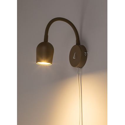 Rabalux - Faretto da parete 1xGU10/15W/230V beige