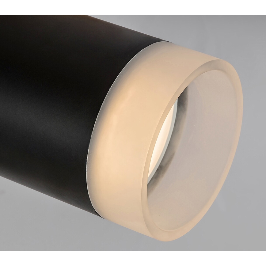 Rabalux - Plafoniera con 4 faretti GU10/5W/230V rovere