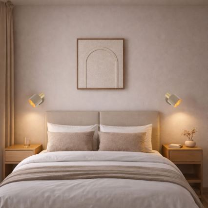 Rabalux - Faretto da parete 1xE14/10W/230V beige