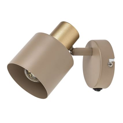 Rabalux - Faretto da parete 1xE14/10W/230V beige