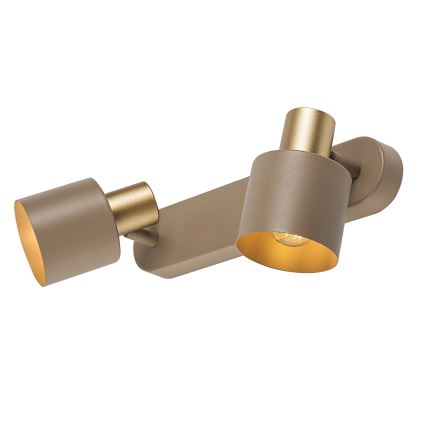 Rabalux - Faretto 2xE14/10W/230V beige