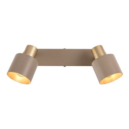 Rabalux - Faretto 2xE14/10W/230V beige
