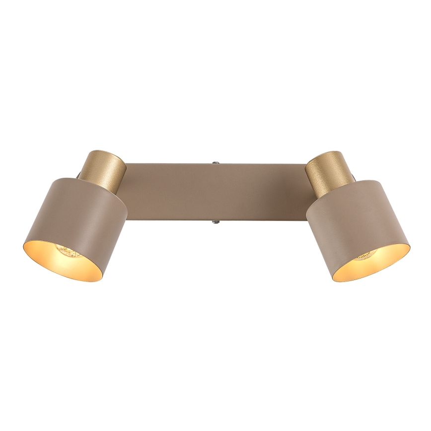 Rabalux - Faretto 2xE14/10W/230V beige