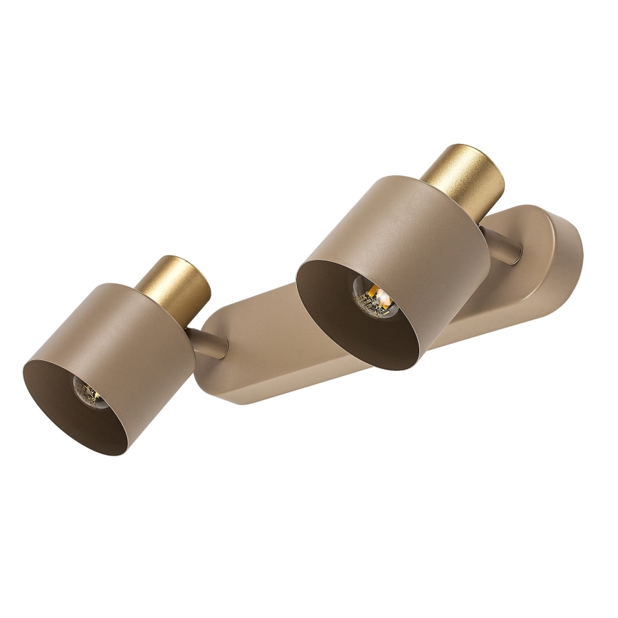 Rabalux - Faretto 2xE14/10W/230V beige