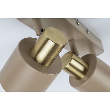 Rabalux - Faretto a 3 luci 3xE14/10W/230V beige