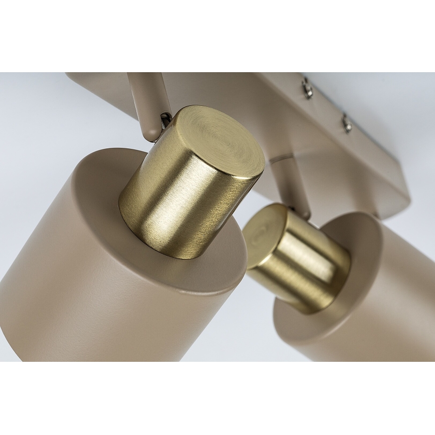 Rabalux - Faretto a 3 luci 3xE14/10W/230V beige