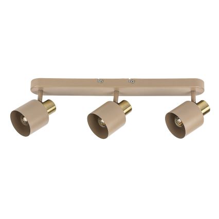 Rabalux - Faretto a 3 luci 3xE14/10W/230V beige