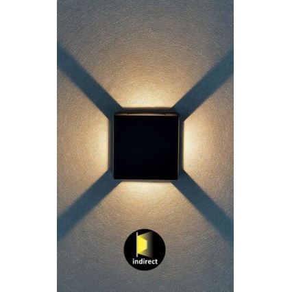 Rabalux 7317 - Applique LED per esterni LED/6W/230V IP54 nero