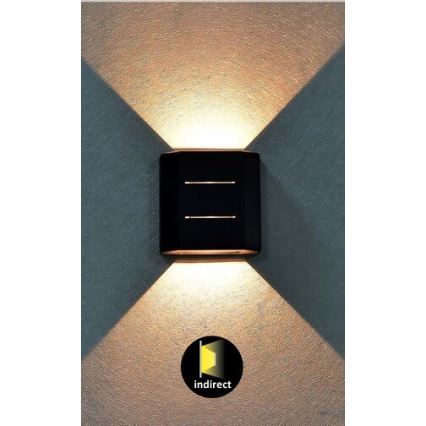 Rabalux 7317 - Applique LED per esterni LED/6W/230V IP54 nero