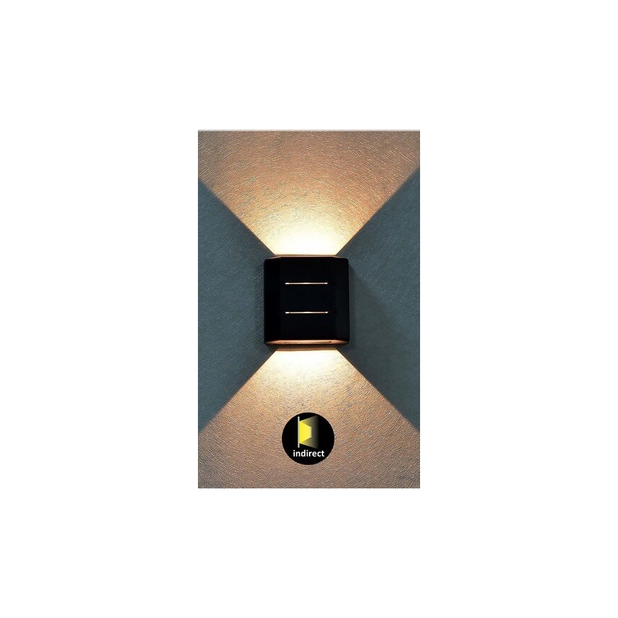 Rabalux 7317 - Applique LED per esterni LED/6W/230V IP54 nero