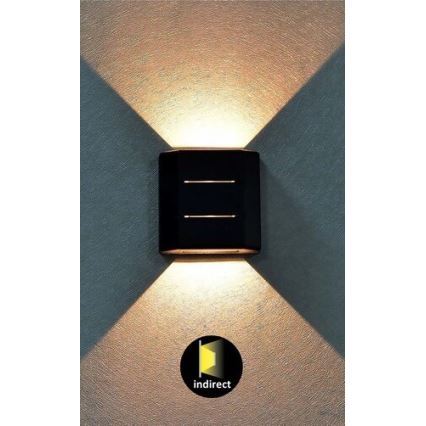 Rabalux - Applique LED da esterno LED/6W/230V IP54 nero