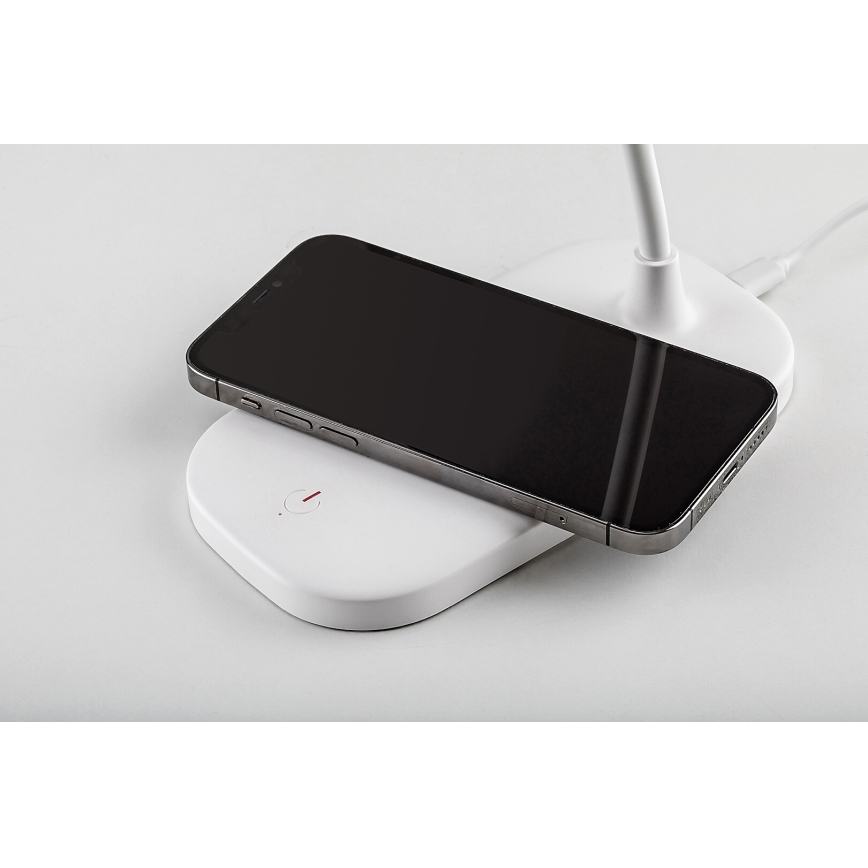 Rabalux - LED Lampada da tavolo touch dimmerabile con ricarica wireless LED/5W/5V 2700-6000K bianco