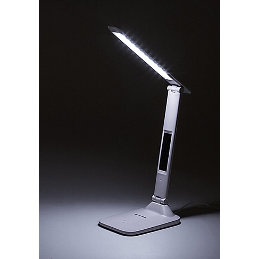 Rabalux - Lampada da tavolo LED dimmerabile con display LED/5W/5V 2600mAh 3000-6000K