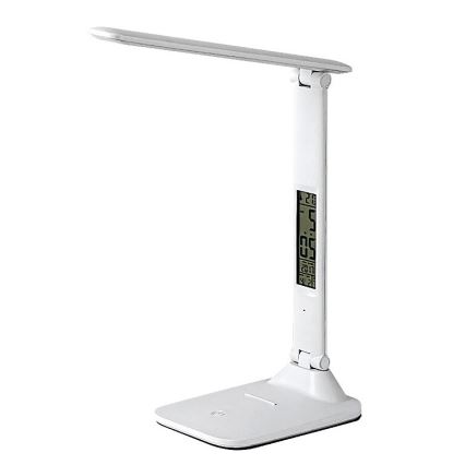 Rabalux - Lampada da tavolo LED dimmerabile con display LED/5W/5V 2600mAh 3000-6000K