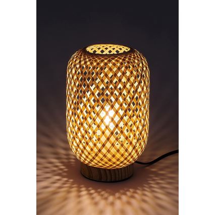 Rabalux - Lampada da tavolo 1xE14/25W/230V rattan