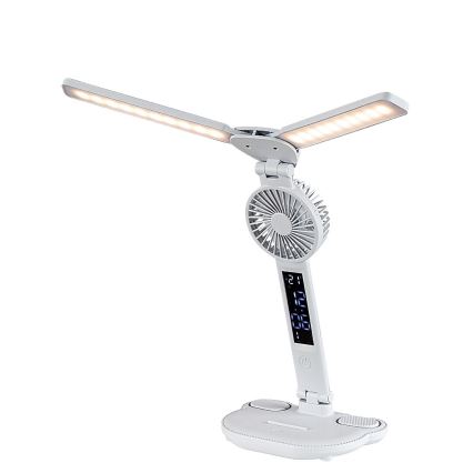 Rabalux - Lampada da tavolo dimmerabile a LED con ventilatore LED/7W/5V 3000/4000/6500K