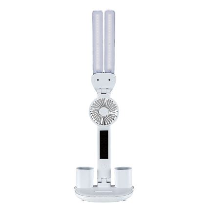 Rabalux - Lampada da tavolo LED dimmerabile con ventilatore e display LED/7W/5V 3000/4000/6500K