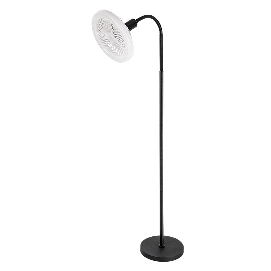 Rabalux - Lampada da terra LED dimmerabile con ventilatore 1xE27/16W/230V 3000-6500K + telecomando