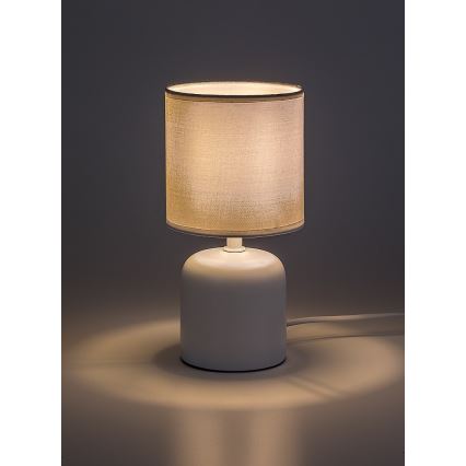 Rabalux - Lampada da tavolo 1xE14/40W/230V bianca
