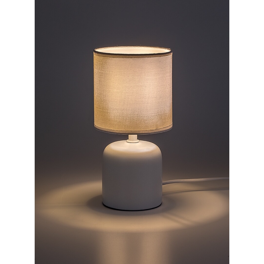 Rabalux - Lampada da tavolo 1xE14/40W/230V bianca