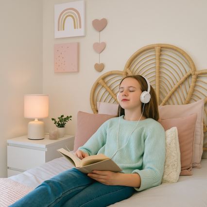 Rabalux - Lampada da tavolo 1xE14/40W/230V rosa