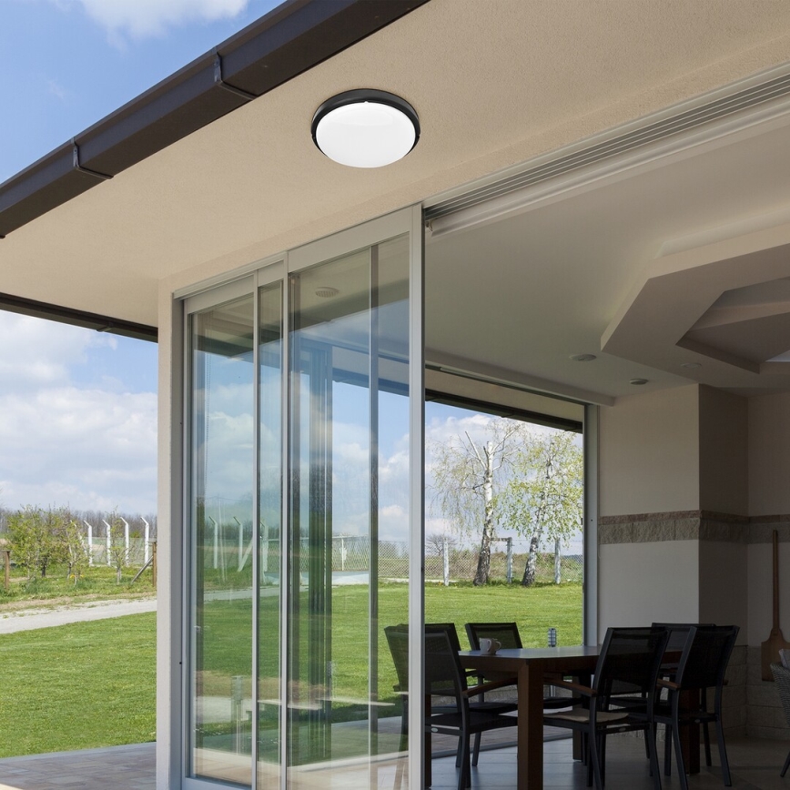 Rabalux - Lampada da soffitto LED da esterno LED/15W/230V IP54 nero
