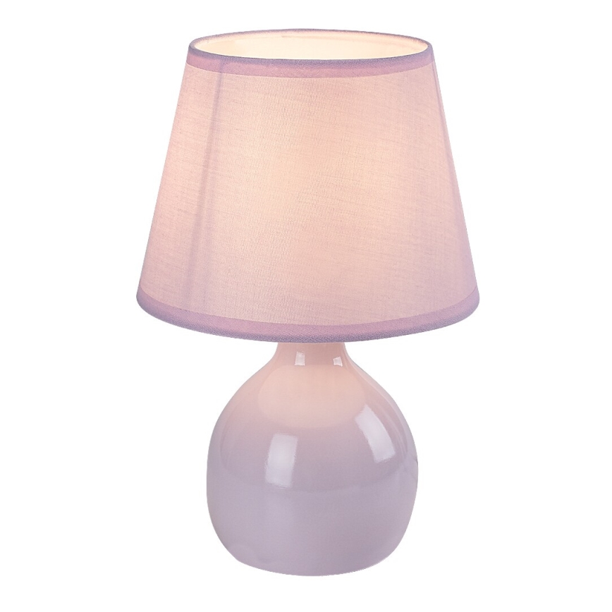Rabalux - Lampada da tavolo 1xE14/40W/230V rosa