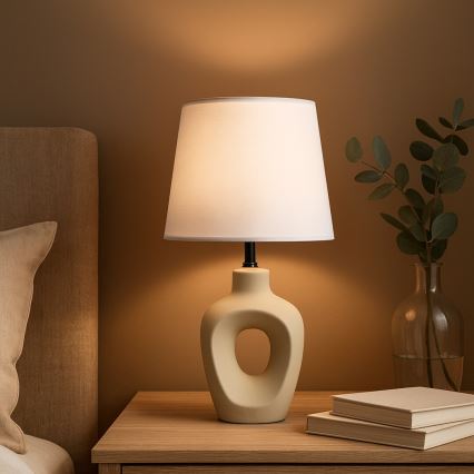 Rabalux - Lampada da tavolo 1xE14/25W/230V beige