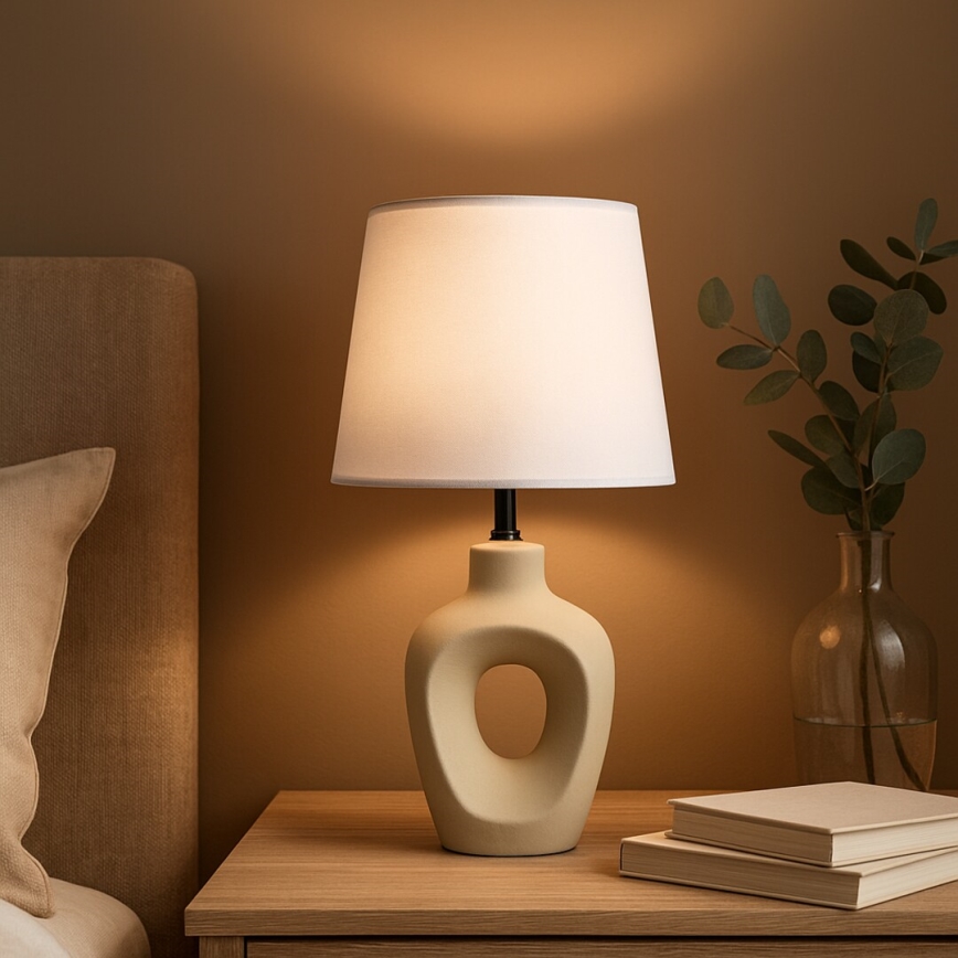 Rabalux - Lampada da tavolo 1xE14/25W/230V beige
