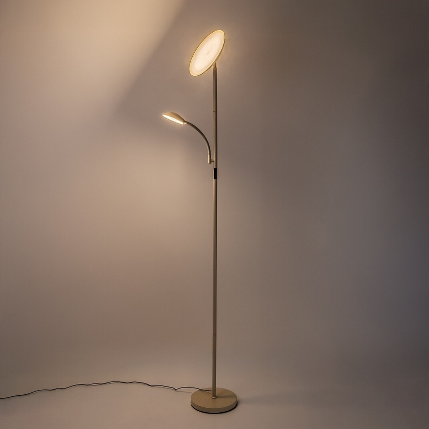 Rabalux - LED Lampada da terra dimmerabile LED/23W/230V 3000/4200/6500 beige