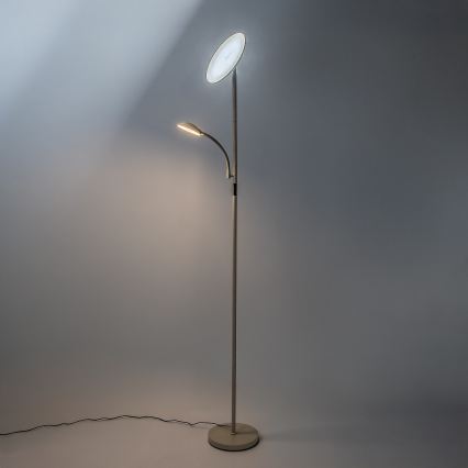 Rabalux - LED Lampada da terra dimmerabile LED/23W/230V 3000/4200/6500 beige