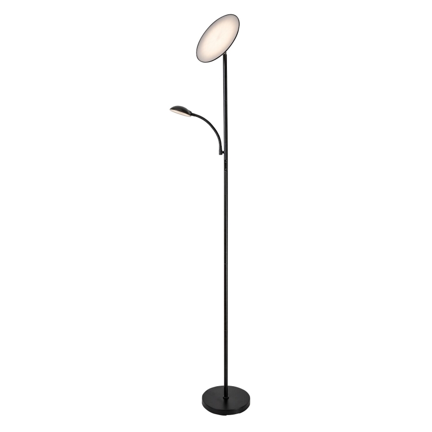 Rabalux - Lampada da terra LED dimmerabile LED/23W/230V 3000/4200/6500 nera