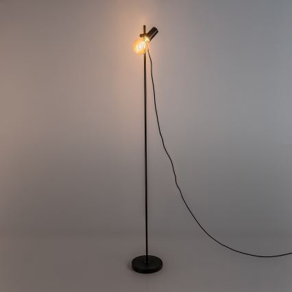 Rabalux - Lampada da terra 1xE27/60W/230V nera