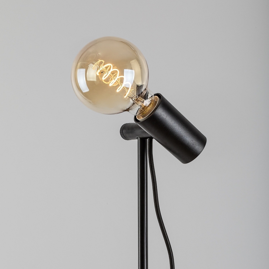 Rabalux - Lampada da terra 1xE27/60W/230V nera