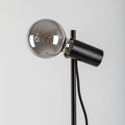 Rabalux - Lampada da terra 1xE27/60W/230V nera
