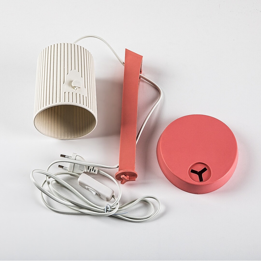 Rabalux - Lampada da tavolo 1xE14/11W/230V rosa