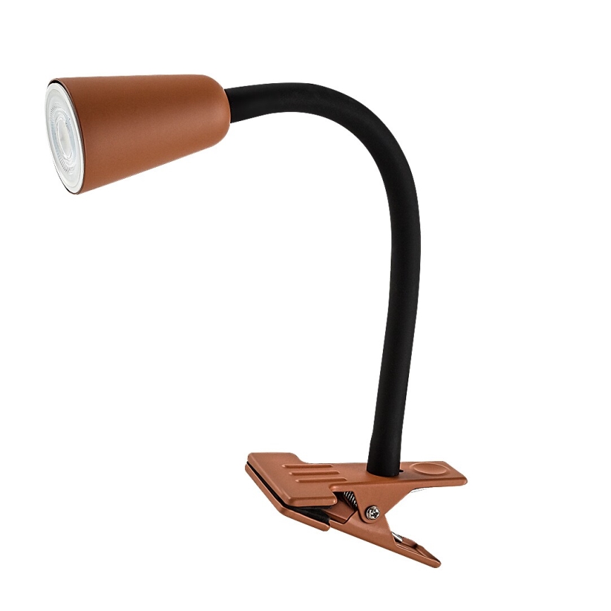 Rabalux - Lampada da tavolo con morsetto 1xGU10/7W/230V arancione