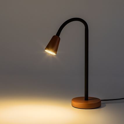 Rabalux - Lampada da tavolo 1xGU10/7W/230V arancione