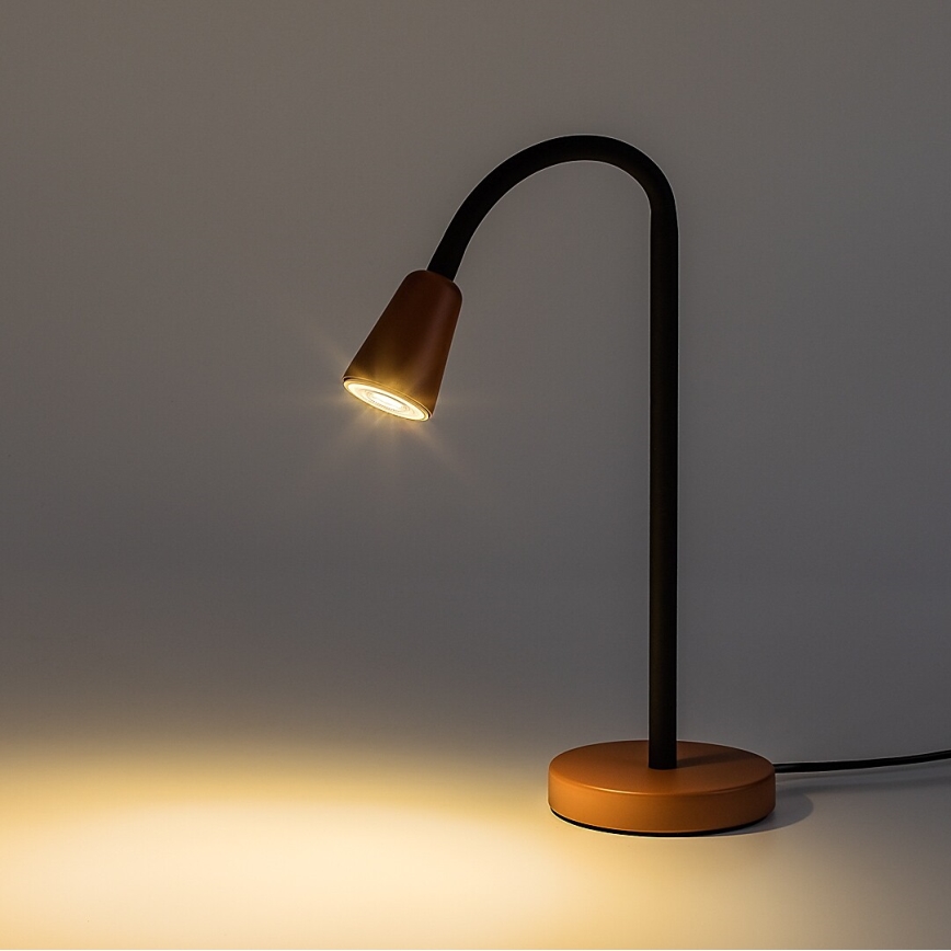 Rabalux - Lampada da tavolo 1xGU10/7W/230V arancione